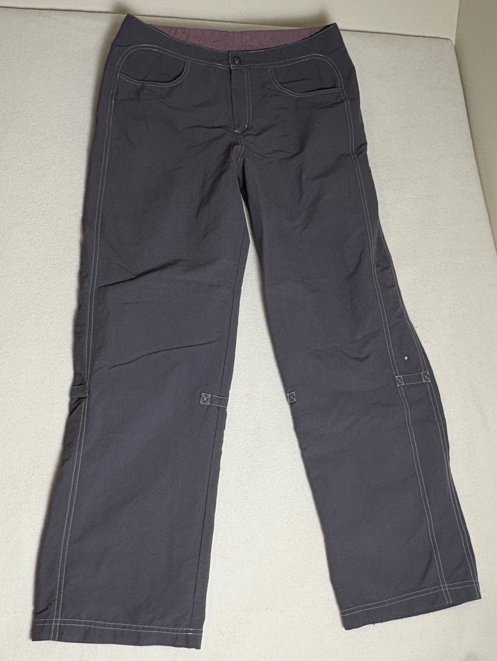 Isis Women's Gray Casual Pants Size 10